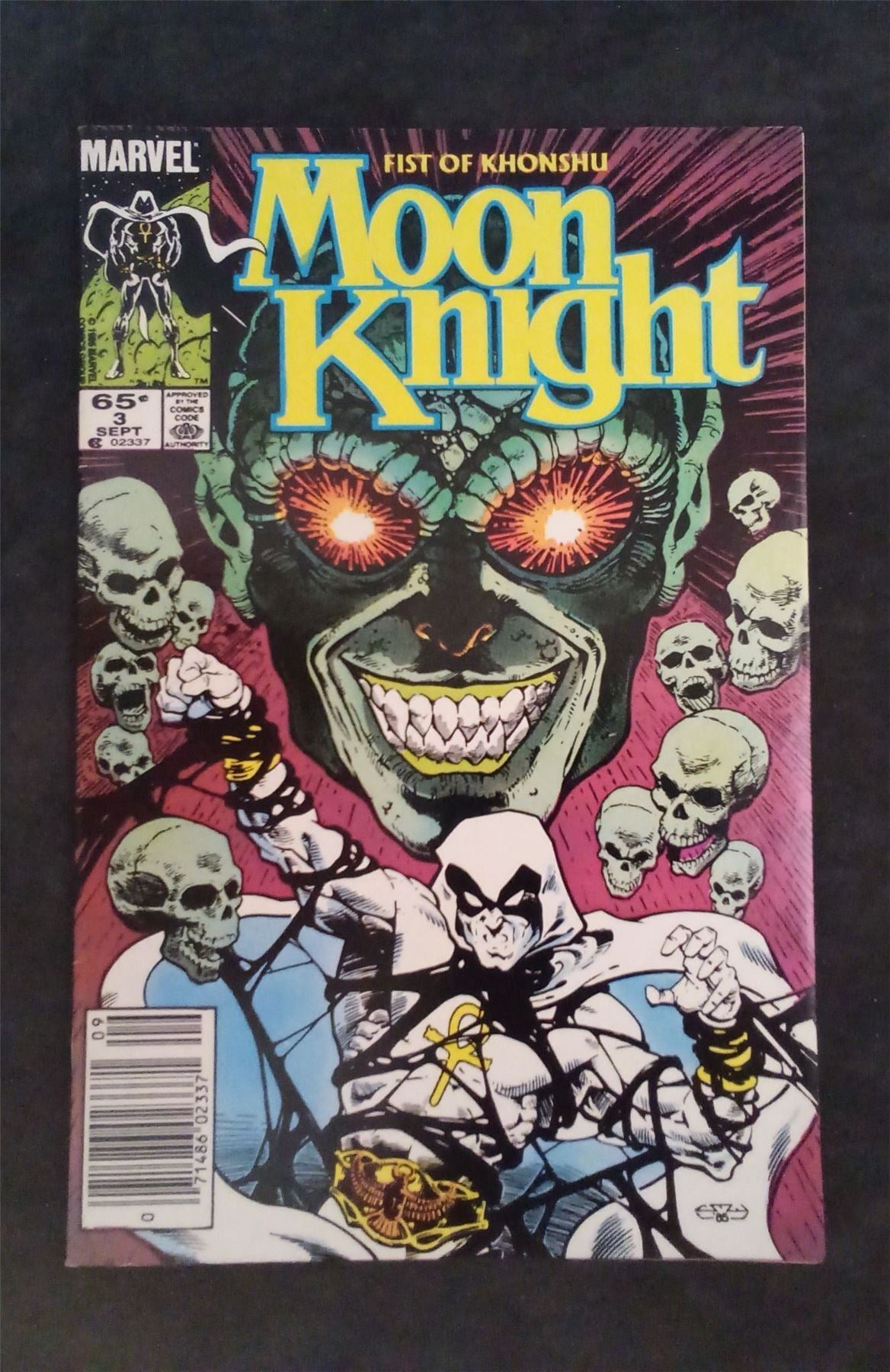 Moon Knight: Fist of Khonshu #3 1985 marvel Comic Book marvel Comic Book