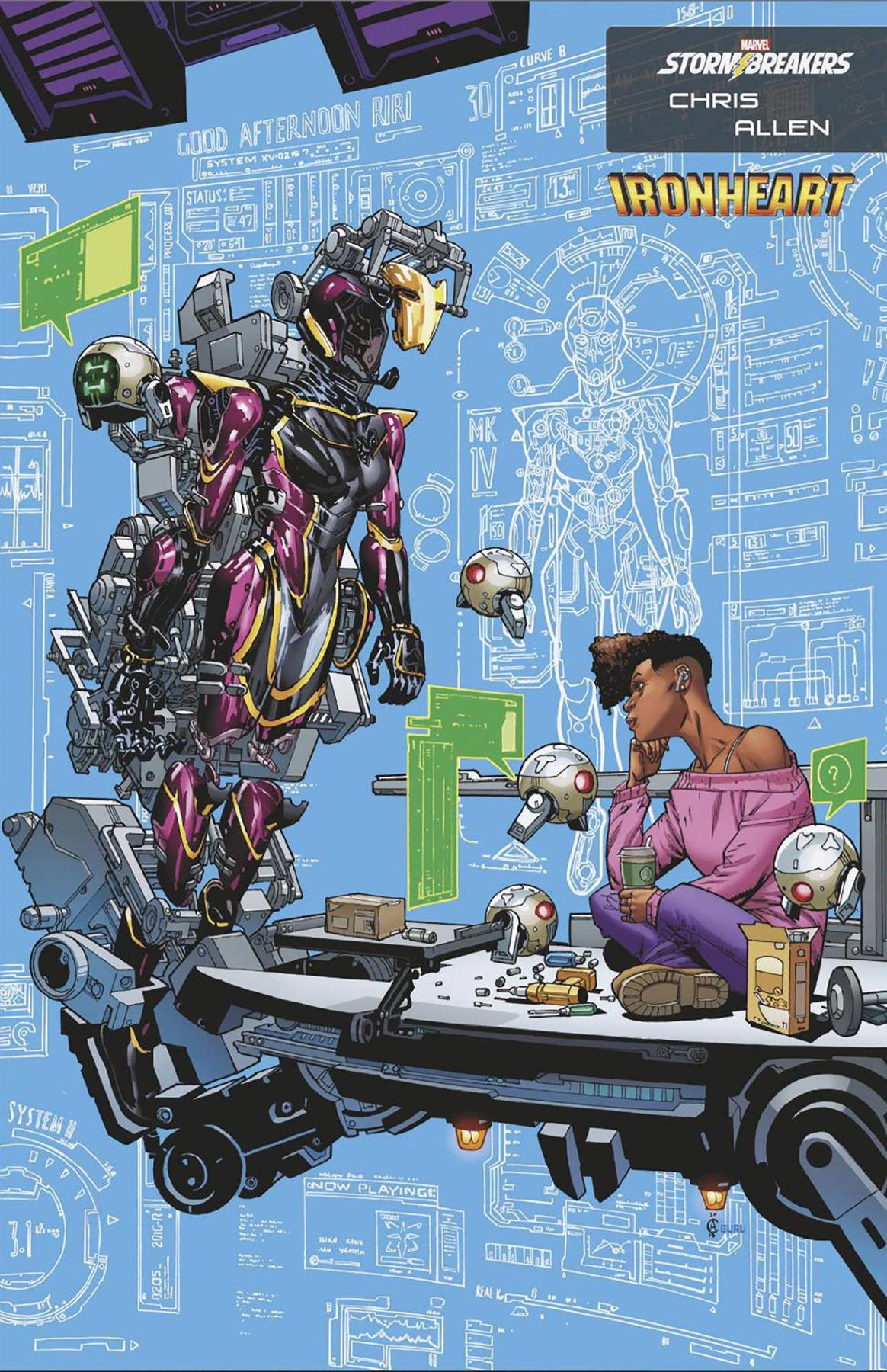 Invincible Iron Man #16 Chris Allen Stormbreakers Var (Chris Allen Stormbreakers Var) Marvel Prh Comic Book 2024