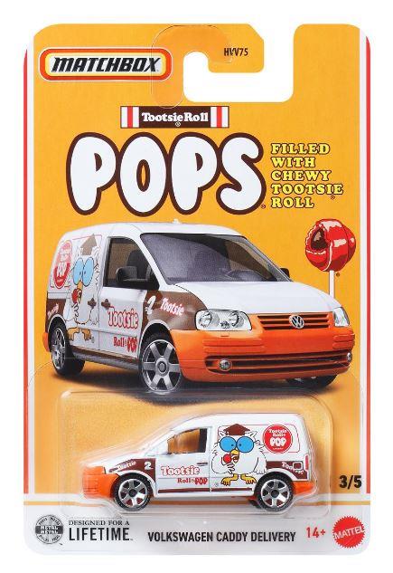 Matchbox Candy 2026- TootsieRoll Pops Volkswagen Caddy Delivery by Mattel