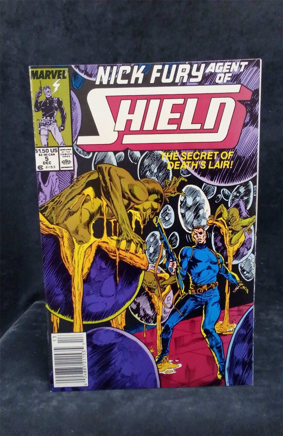 Nick Fury, Agent of SHIELD #5 1989 Marvel Comics Comic Book