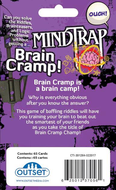 MindTrap: Brain Cramp Card Game By Outset Media Board Game