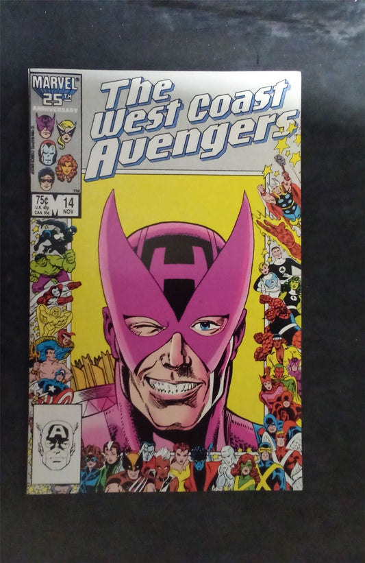 West Coast Avengers #14 1986 marvel Comic Book