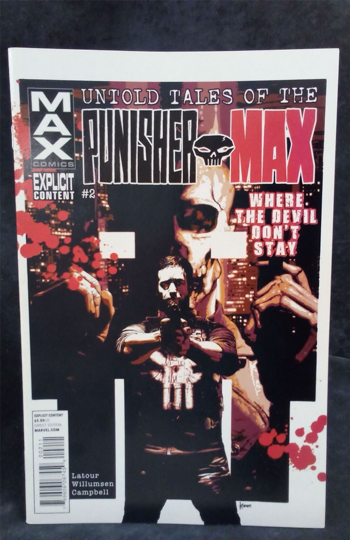 Untold Tales of the Punisher Max #2 2012 Marvel Comics Comic Book