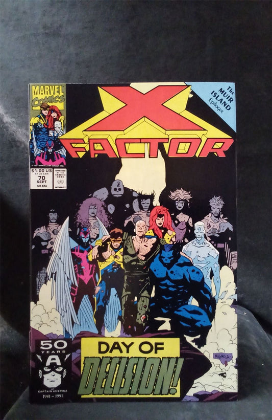 X-Factor #70 Direct Edition 1991 Marvel Comics Comic Book