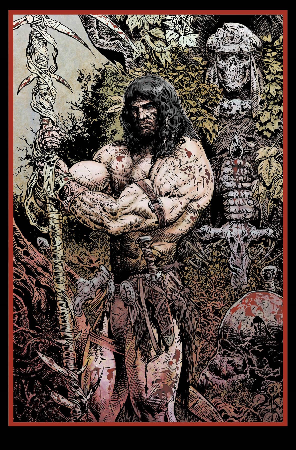 Conan Barbarian #5 Foc Sharp Virgin (mr) Titan Comics Comic Book