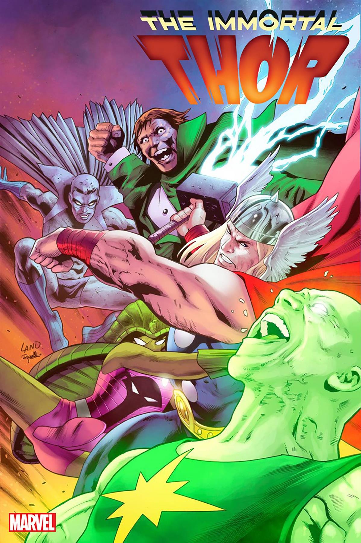 Immortal Thor #17 Cf Villa Stormbreakers Var Cf Villa Stormbreakers Var Marvel Prh Comic Book 2024