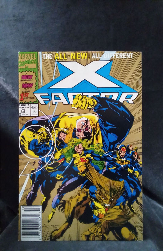 X-Factor #71 Second Print Cover 1991 Marvel Comics Comic Book