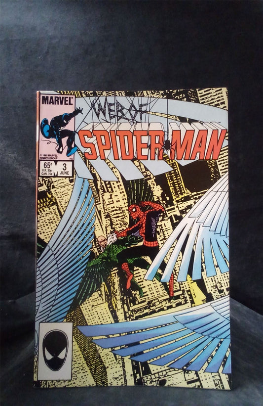 Web of Spider-Man #3 1985 Marvel Comics Comic Book