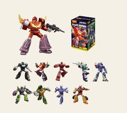Blokees Figures Transformers Galaxy Version 10 One Shall Stand Blind Box by Blokees