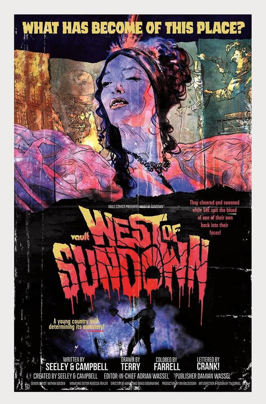 West Of Sundown #1 Cvr A Campbell Vault Comics Comic Book