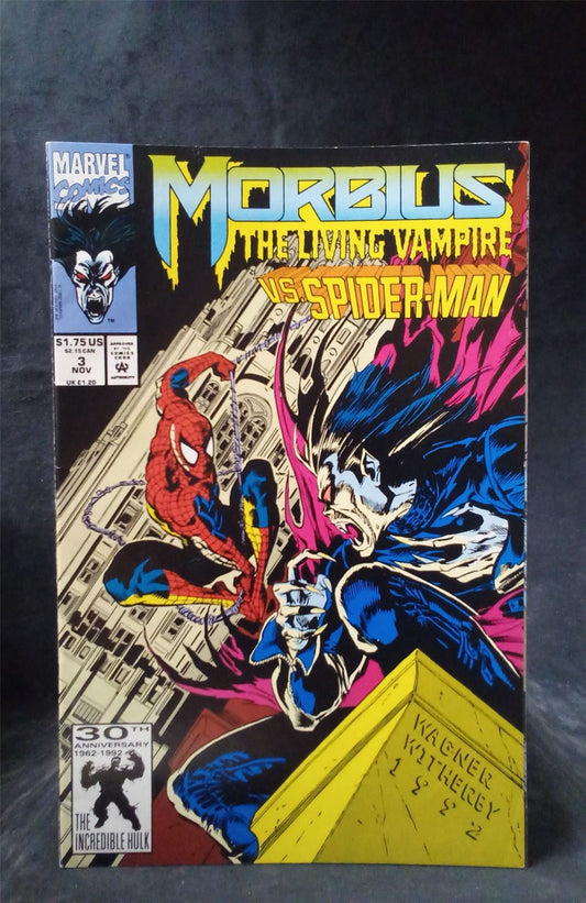 Morbius: The Living Vampire #3 (1992) Marvel Comics Comic Book