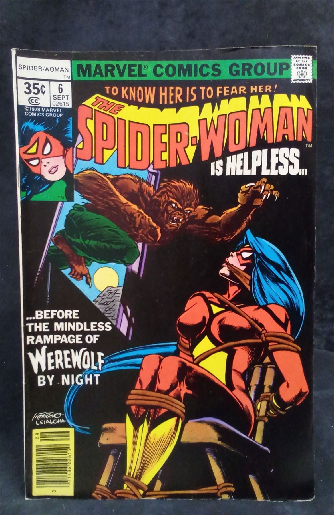 Spider-Woman #6 (1978 Marvel Comics Comic Book