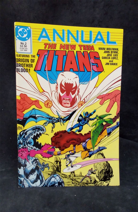 The New Teen Titans Annual #2 1986 DC Comics Comic Book