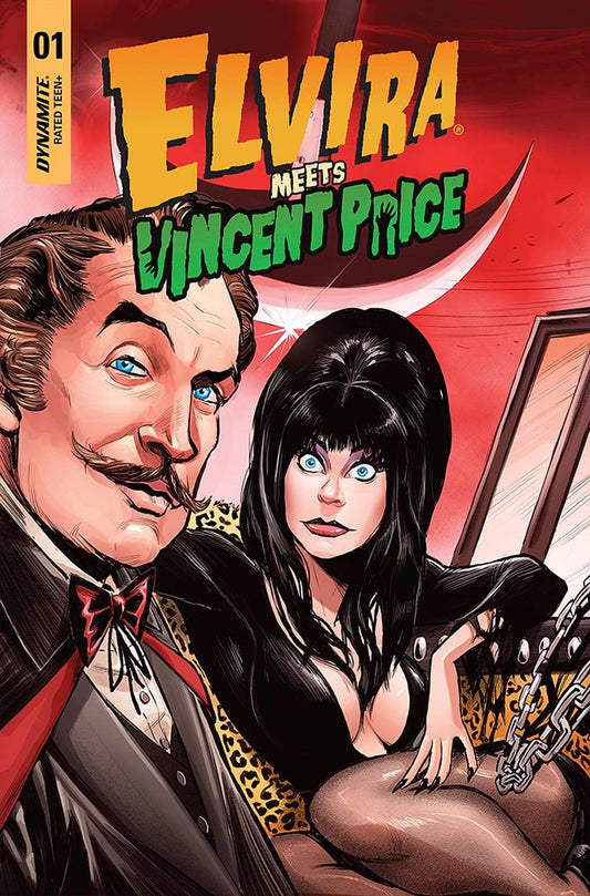 Elvira Meets Vincent Price #1 Cvr B Samu Dynamite Comic Book