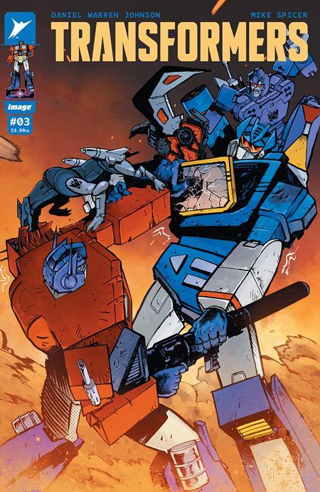 Transformers #3 Cvr A Warren Johnson & Spicer Image Comics Comic Book
