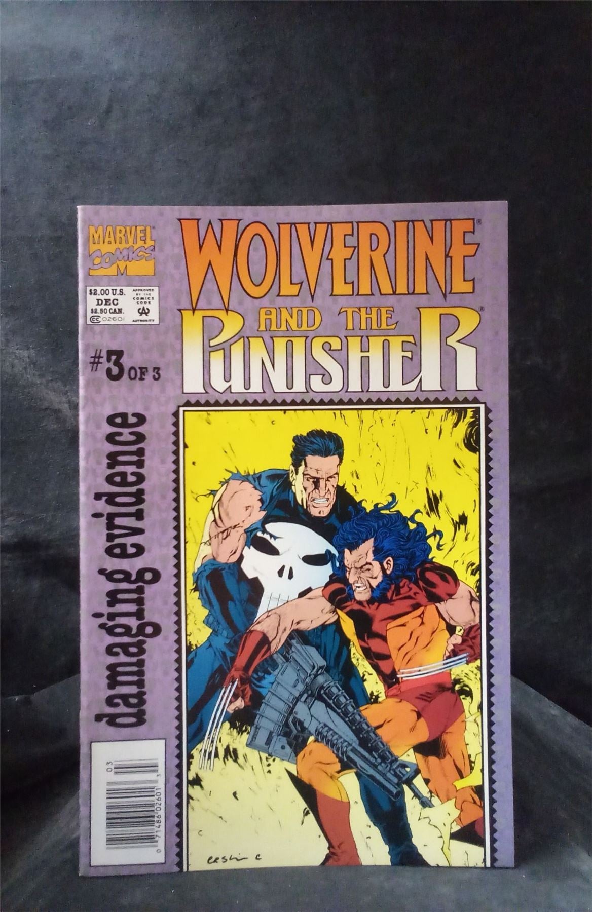 Wolverine and the Punisher: Damaging Evidence #3 1993 Marvel Comics Comic Book