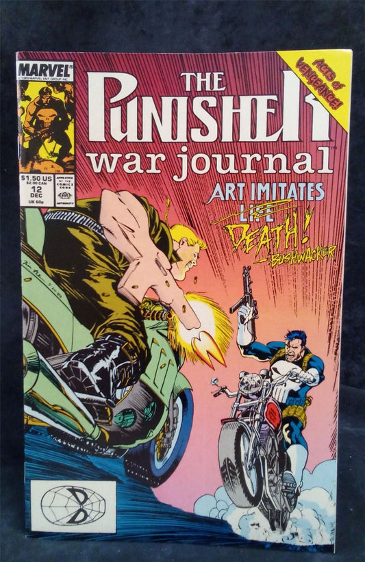The Punisher War Journal #12 1989 Marvel Comics Comic Book