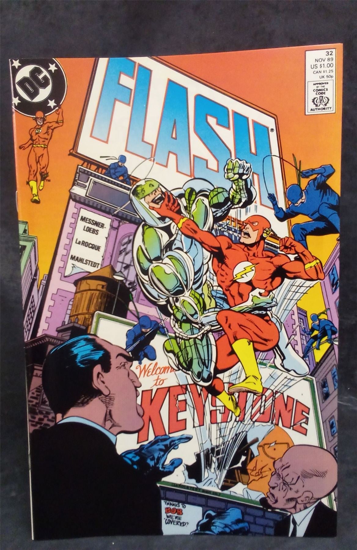The Flash #32 1989 DC Comics Comic Book