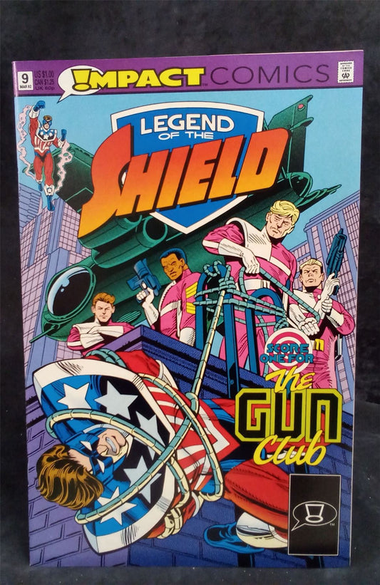 Legend of the Shield #9 1992 DC Comics Comic Book