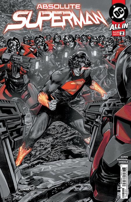 Absolute Superman #2 Second Printing  DC Comics Comic Book 2025