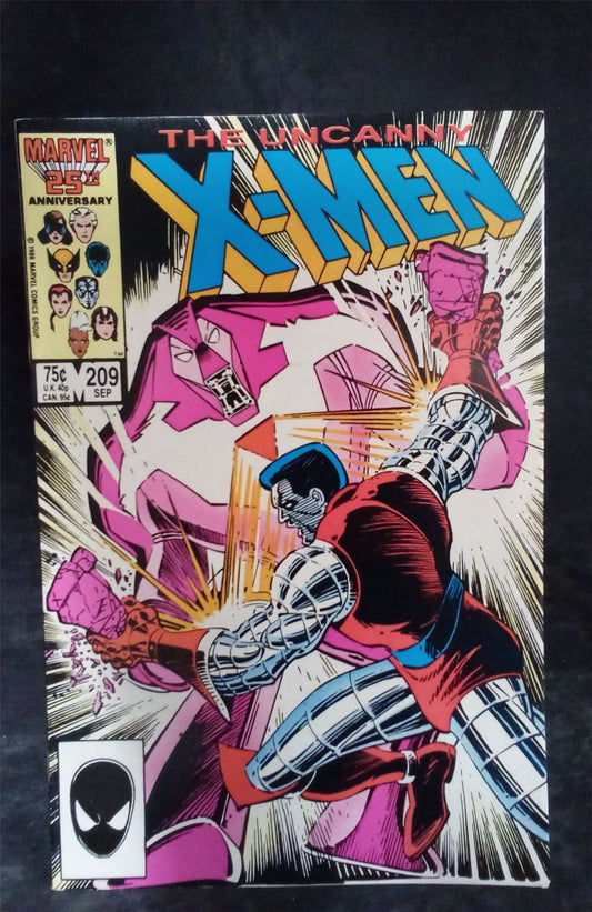 The Uncanny X-Men #209 1986 Marvel Comics Comic Book