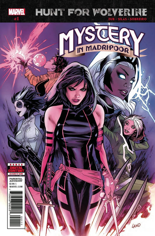 Hunt For Wolverine Mystery Madripoor #1 Marvel Comics Comic Book