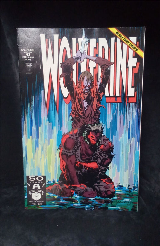 Wolverine #43 1991 Marvel Comic Book