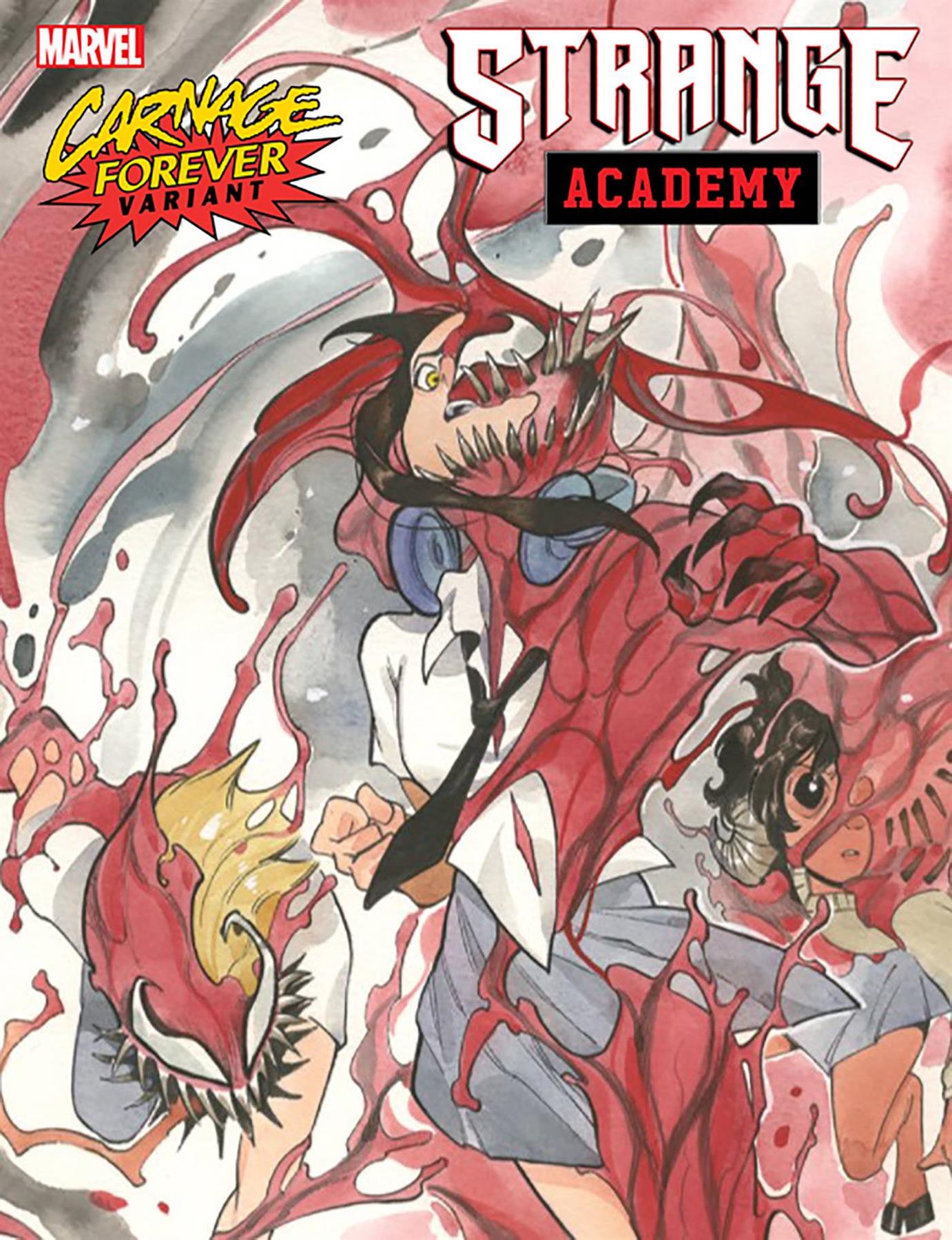 Strange Academy #17 Momoko Carnage Forever Var (Momoko Carnage Forever Var) Marvel Prh Comic Book 2022