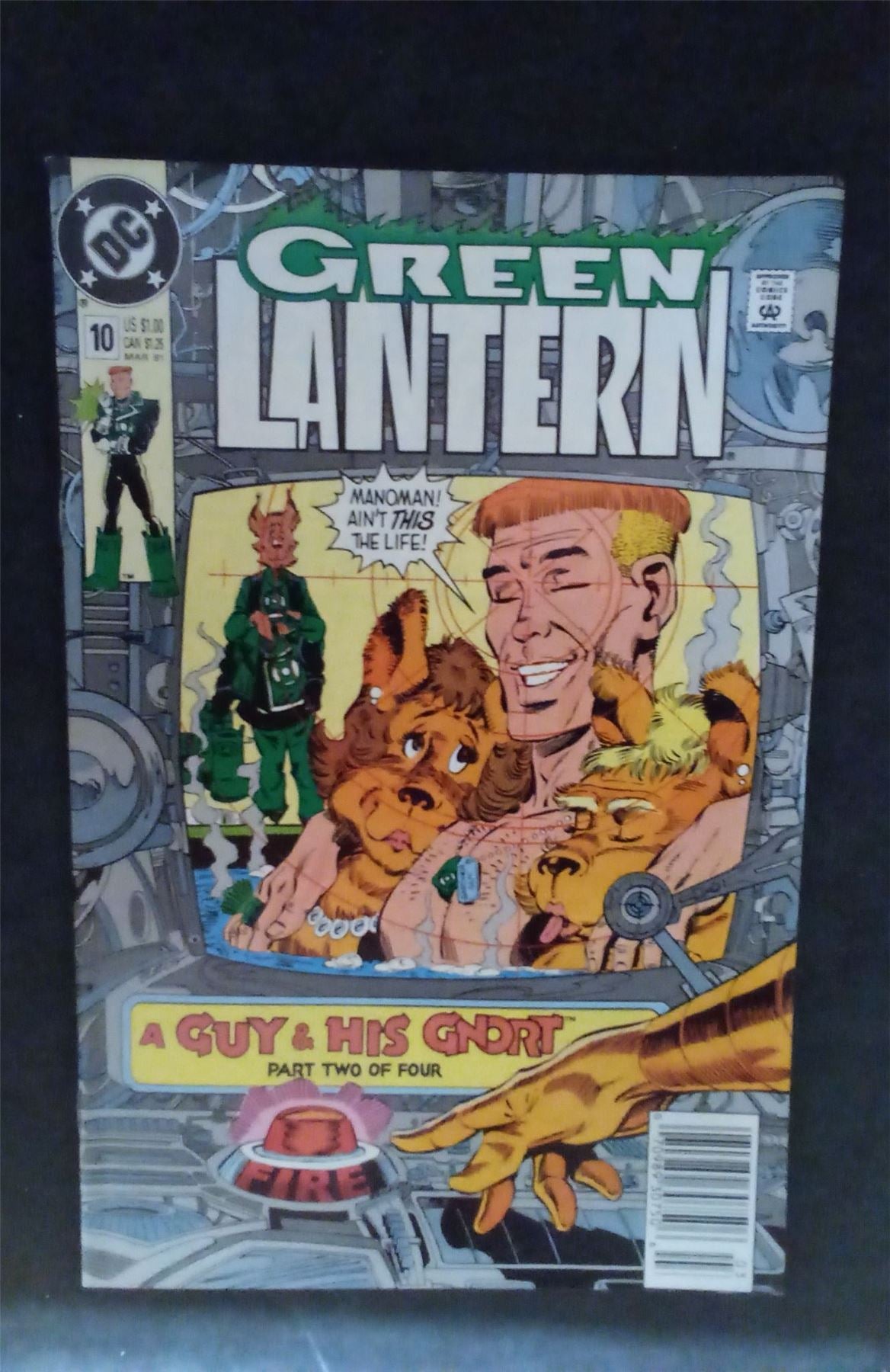 Green Lantern #10 1991 dc-comics Comic Book