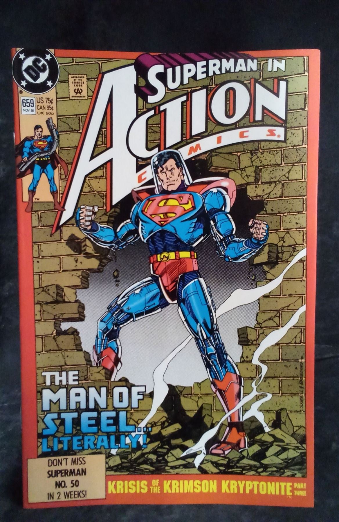 Action Comics #659 1990 DC Comics Comic Book