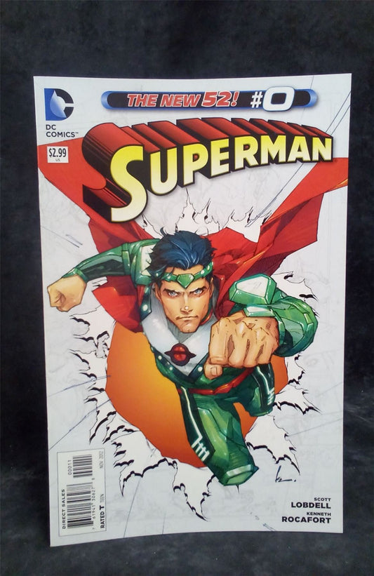 Superman #0 2012 DC Comics Comic Book