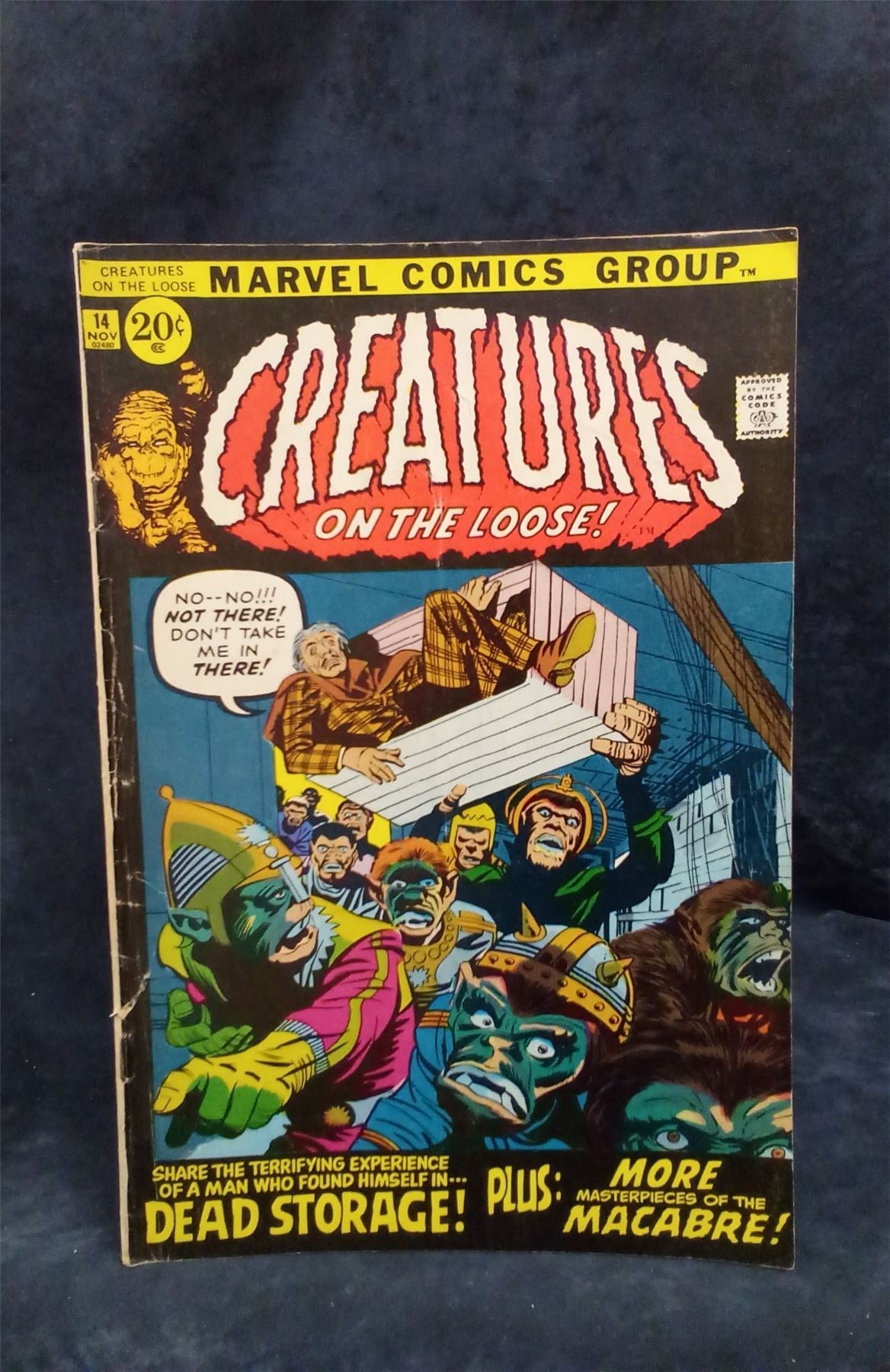 Creatures on the Loose #14 1971 Marvel Comics Comic Book