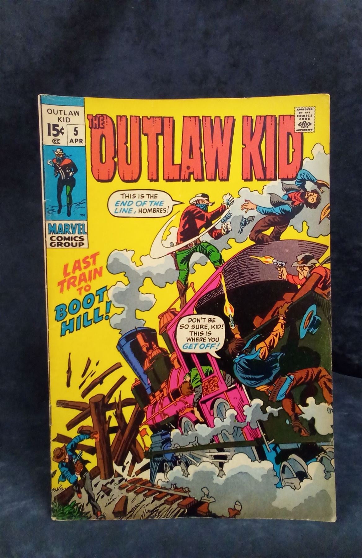 The Outlaw Kid #5 1971 Marvel Comics Comic Book