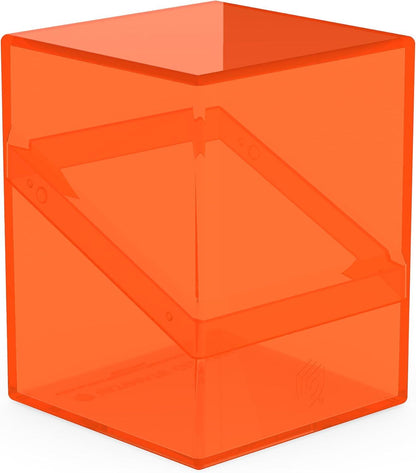 Ultimate Guard Deck Case - Boulder 100+ Clear - Poppy Topaz (Orange)