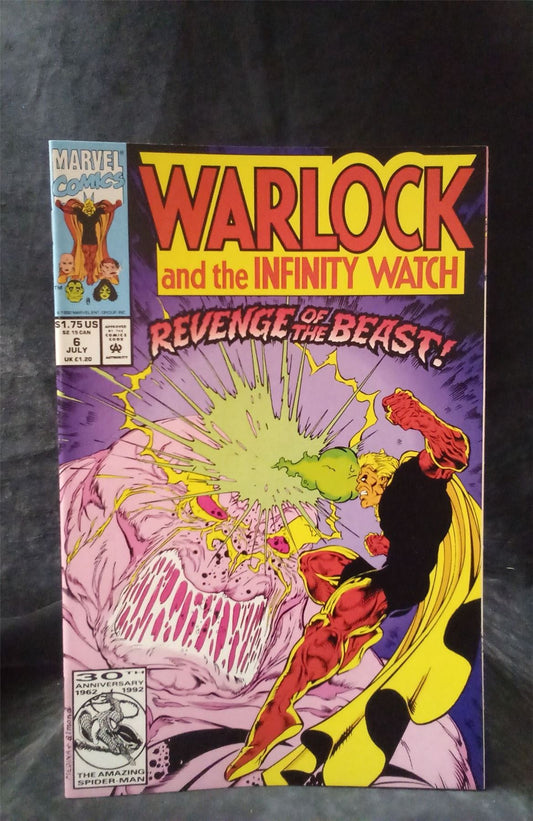 Warlock and the Infinity Watch #6 1992 Marvel Comics Comic Book