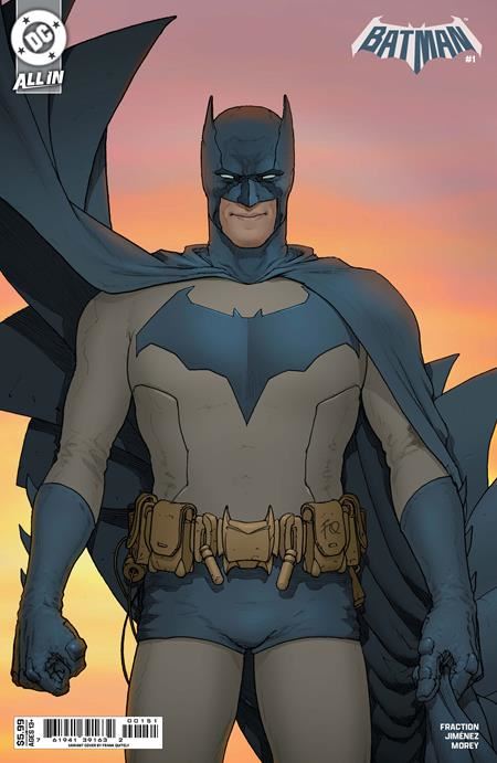BATMAN #1 CVR E FRANK QUITELY CARD STOCK VAR  DC Comics Comic Book 2025