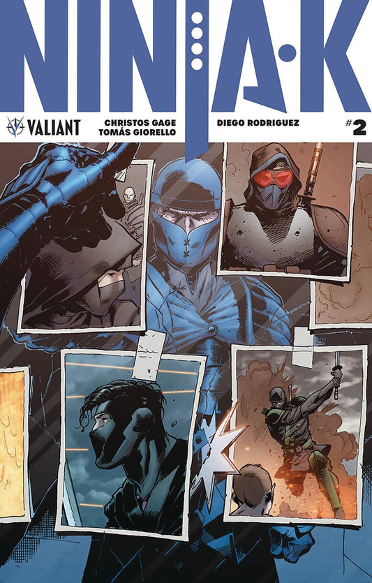 Ninja-k #2 Cvr A Hairsine (Cvr A Hairsine) Valiant Entertainment Llc Comic Book