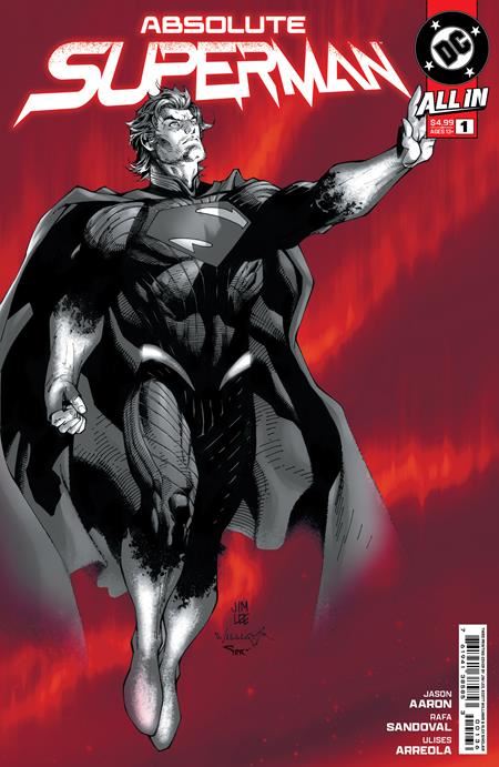 Absolute Superman #1 Third Printing Cvr A Jim Lee  DC Comics Comic Book 2025