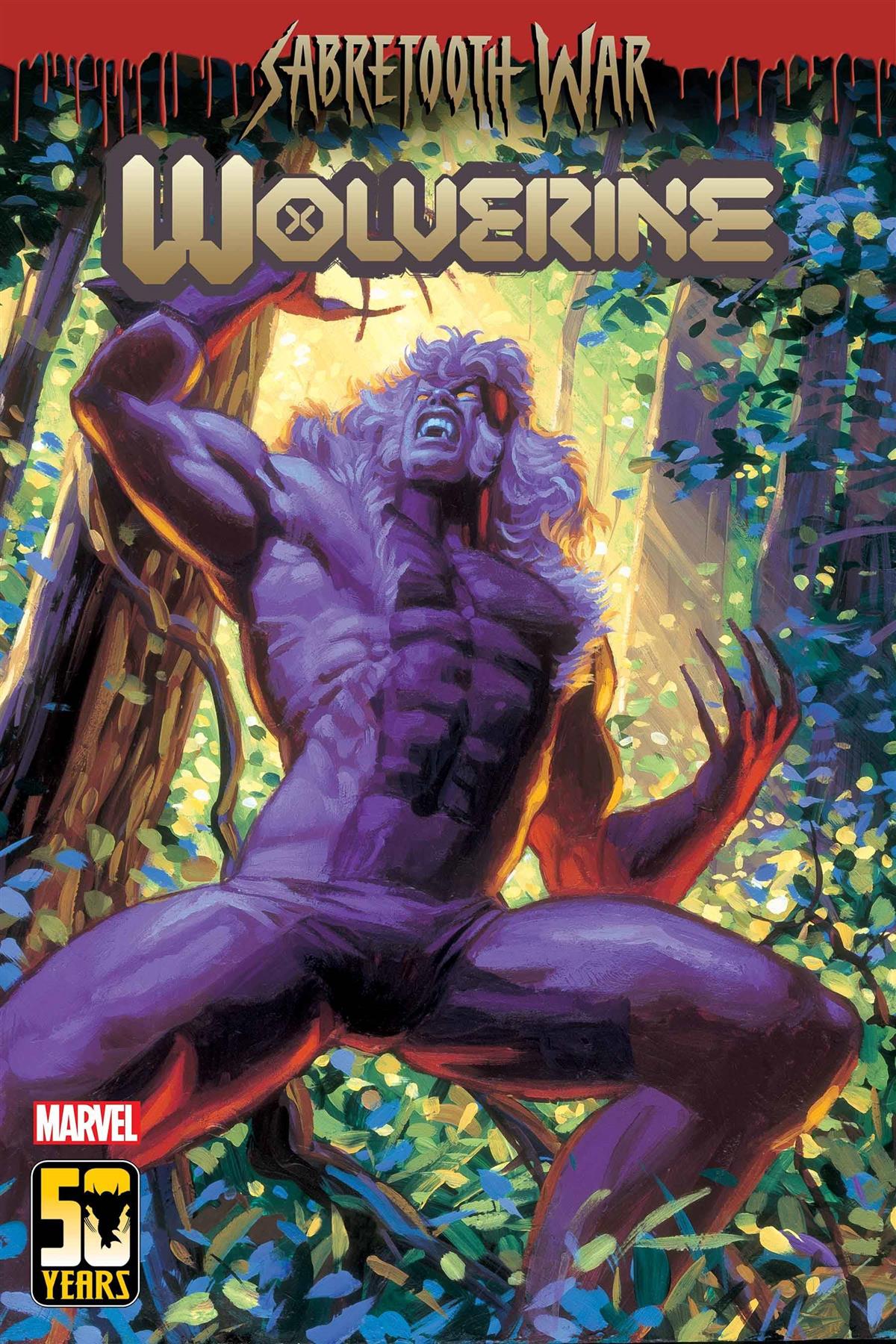 Wolverine #47 Hildebrandt Sabretooth Mmp Iii Var (Hildebrandt Sabretooth Mmp Iii Var) Marvel Prh Comic Book 2024