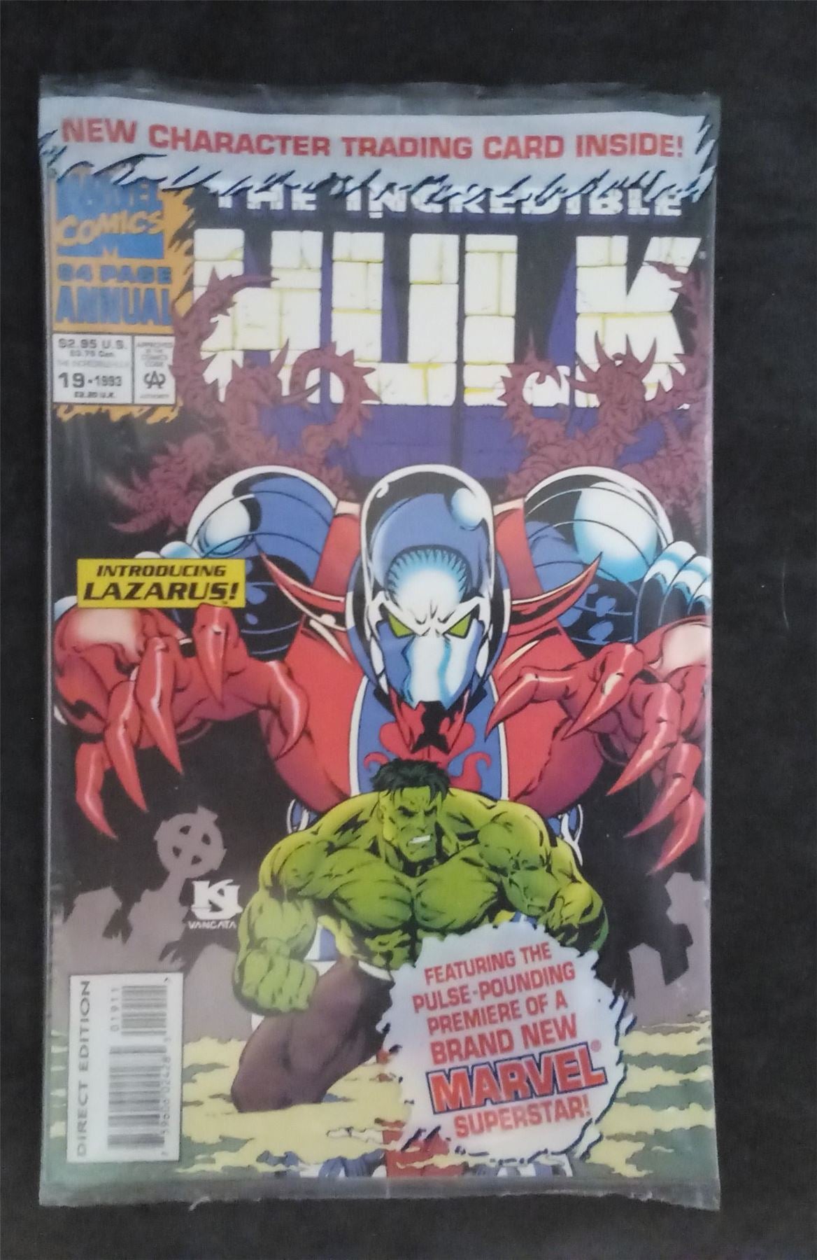 The Incredible Hulk Annual #19 Direct Edition 1993 marvel Comic Book