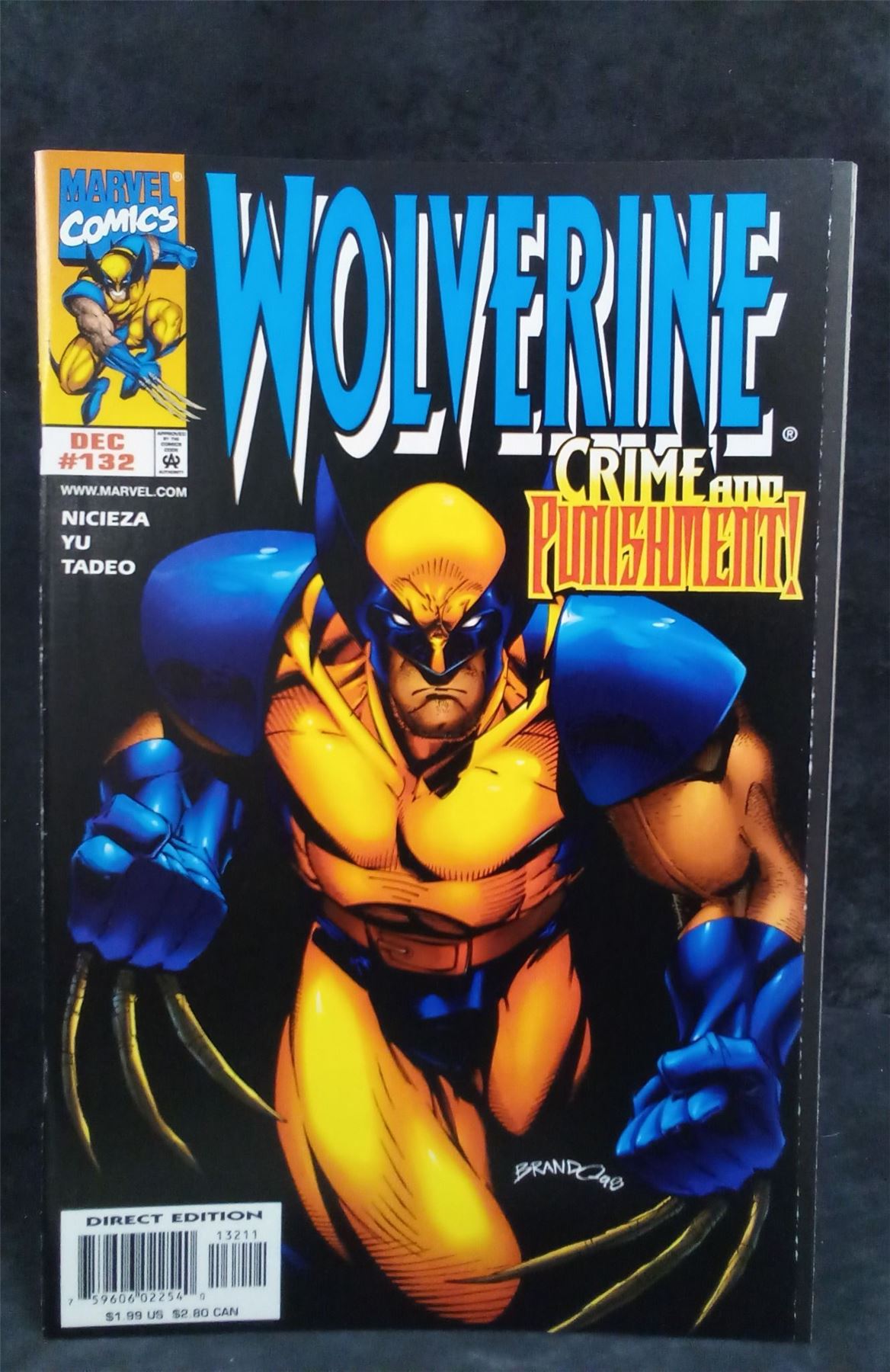 Wolverine #132 1998 Marvel Comics Comic Book
