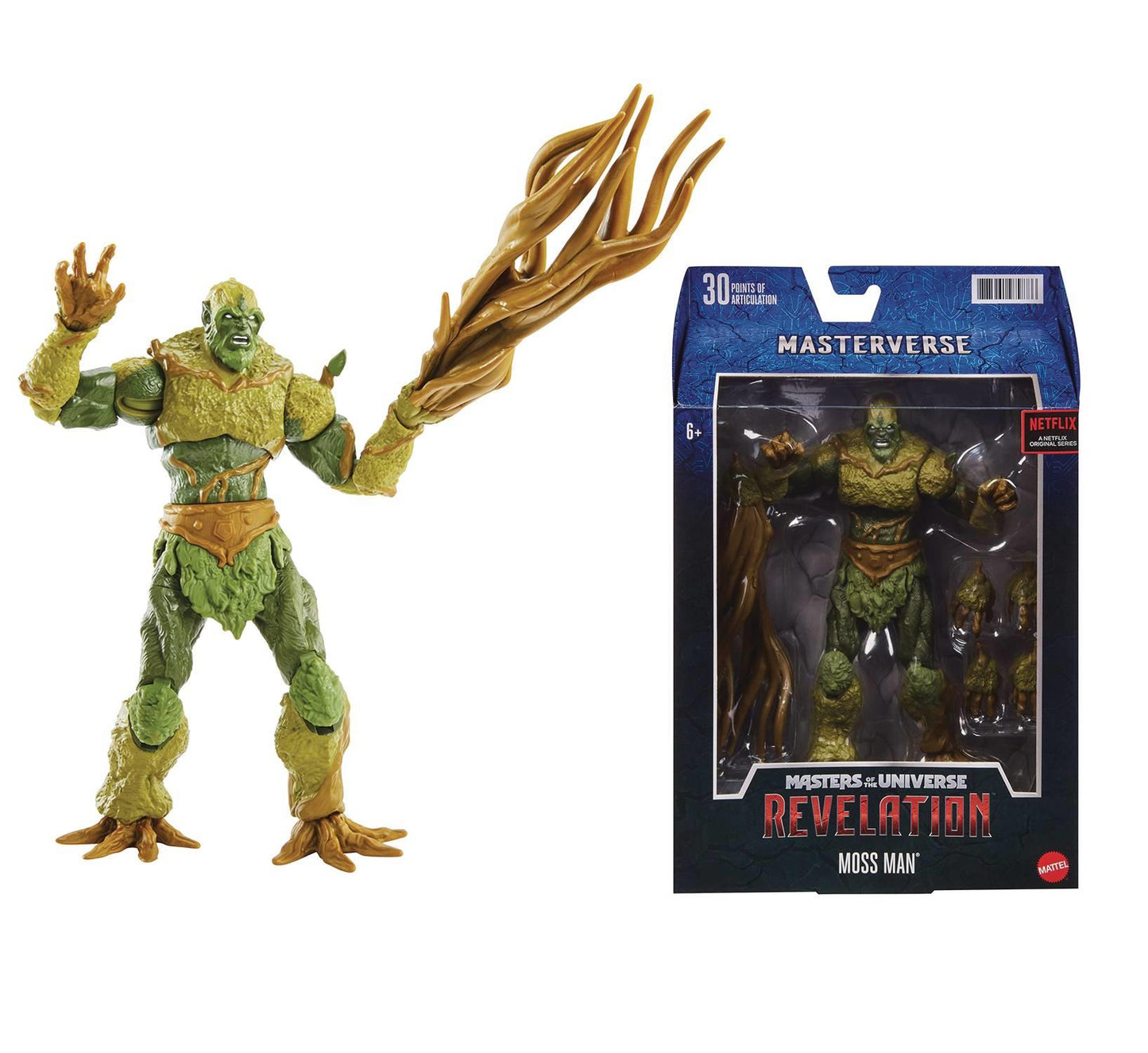Motu Revelation Moss Man Af Cs