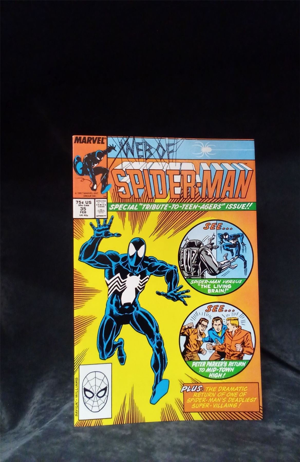 Web of Spider-Man #35 1988 Marvel Comics Comic Book