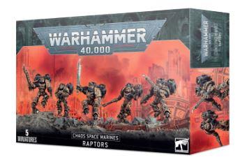 Warhammer 40k- Chaos Space Marines Raptors 43-13 by Games Workshop