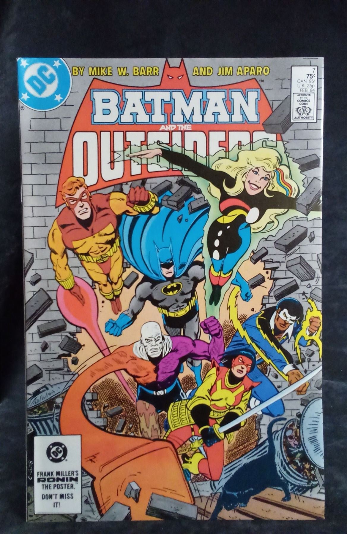 Batman and the Outsiders #7 1984 DC Comics Comic Book
