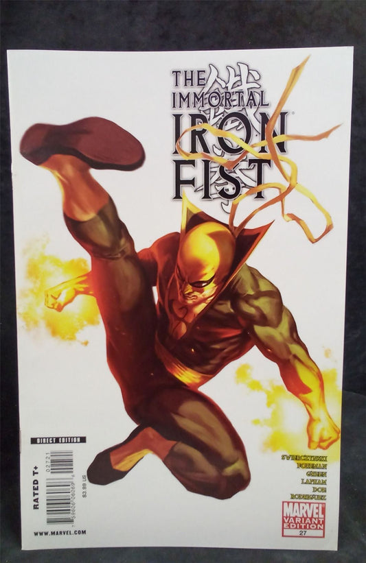 The Immortal Iron Fist #27 Variant Edition - Marko Djurdjevi? Cover 2009 Marvel Comics Comic Book