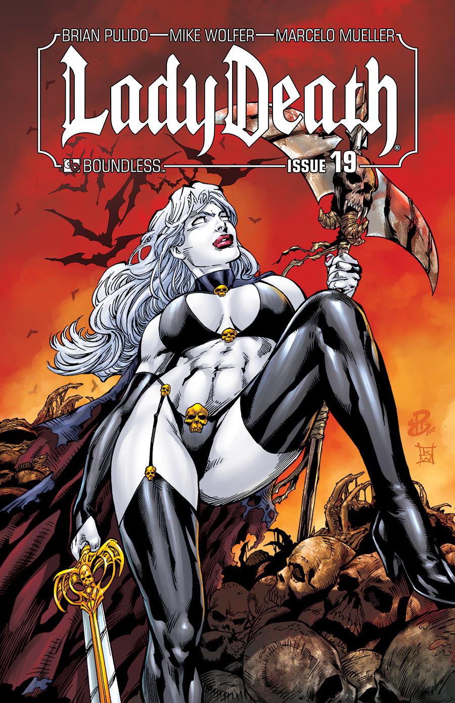 Lady Death (2010) Dominate Bag Set (5ct) Boundless Comics Comic Book