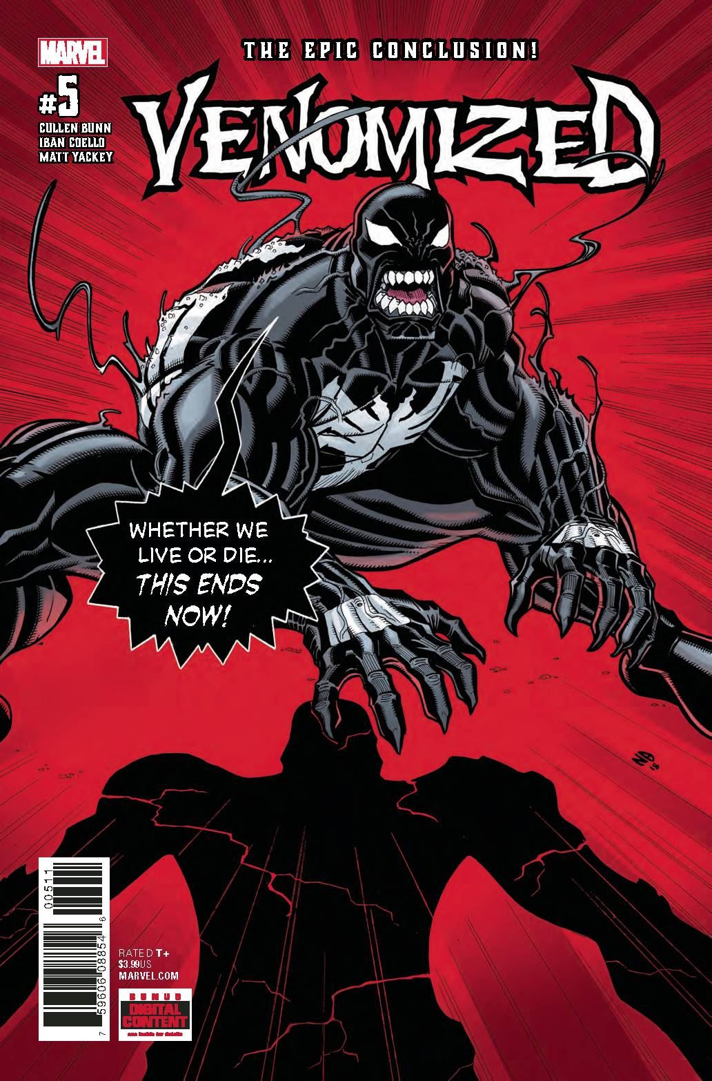 Venomized #5 () Marvel Comics Comic Book
