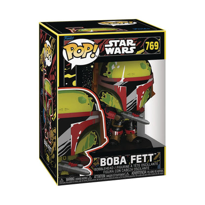 Funko Pop Star Wars Book Of Boba Fett Boba Fett Retro Figure