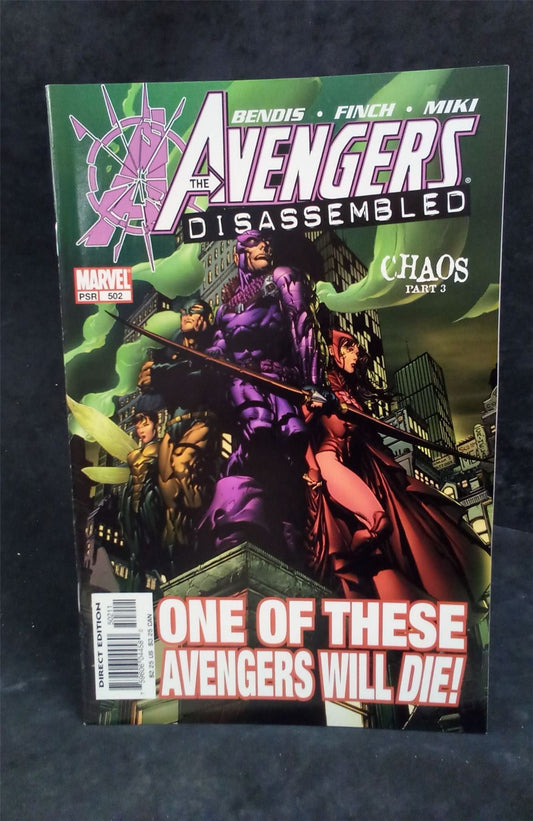 Avengers #502 Direct Edition 2004 Marvel Comics Comic Book